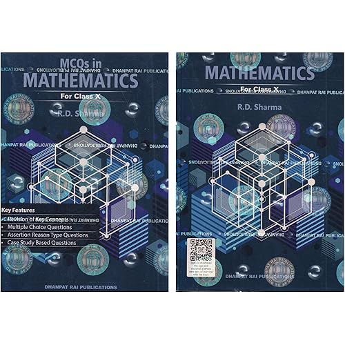 Rd Sharma Class 10 Maths 2025-26 CBSE Examinations | R D Sharma Class 10 Mathematics with MCQ Book (Set of 2 Books)