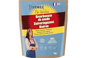 STARWAX THE FABULOUS Starwax Fabulous 100% natural de origen bicarbonato de sodio, 1 kg