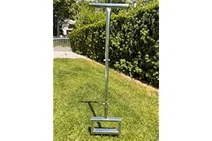SattesGrün Garden Fork Spike Aerator Lawn Aerator Aerating Fork Scarifier Lawn Sand Improved Quality