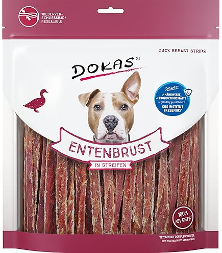 Dokas - Snack Di Pollo Disidratato A Strisce Per Cani - 5 Sacchetti Da 500g - Basso Grasso, Alto Proteico - Foto 7