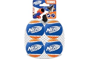 Nerf Dog Distance Tennis Balls, 4 Pack