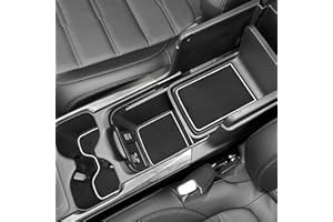 SENSHINE for Honda CR-V CRV Accessories 2020 2021 Cup Holder Insert Center Console Liner Trim Door Packet Mats Non-Slip Anti Dust Premium Custom Interior 20PC Set (White Trim)