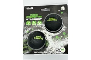 Dog Comets Pelotas De Juguete Para Perros Ball Stardust Black Green M 2-Pack