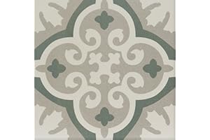 Casa Moro | 1 Musterfliese Muna 20x20 cm aus Feinsteinzeug in Zementoptik | Bodenfliesen & Wandfliesen als Wand-Dekoration im Bad & Küchenrückwand | Schöne Küche Flur & Badezimmer | MF0452