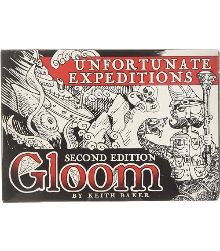 Atlas Games Gloom – Unfortunate Expeditions (2. Edition) – Erweiterung Für Das Düstere Kartenspiel
