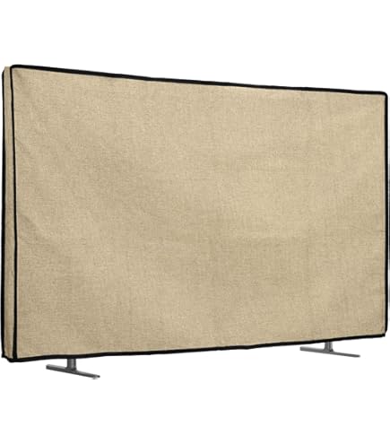 Beschermhoes Voor Televisie, TV-Cover, TV-Stofkap, Desktop/Hangend/Gebogen Universeel, Waterdicht, Digitaal Printen, 27''-80'' TV, Binnen, 3 Stijlen ( Color : C, Size : 47