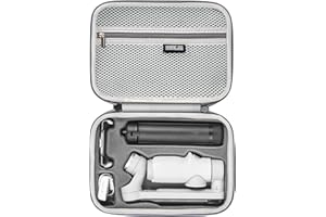 Tomat Futerał na akcesoria Insta360 Flow Pro, twarda obudowa, torba podróżna, kompatybilna ze stabilizatorem smartfona Insta360 Flow Pro AI, Obudowa 360 Flow, Nowoczesny