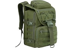 SUPERSUN 35L Military Tactical Backpack Large Waterproof Molle Bug Out Bag Army 3 Day Assault Pack