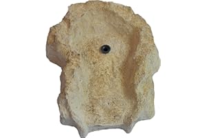 Wasserkaskaden Wasserfall Weser Quelle Fels, Beige/Braun, 70 x 55 x 16 cm