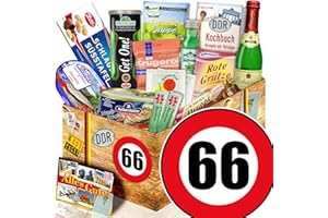 OSTPRODUKTE-VERSAND.DE Spezialitätenset/DDR Paket L/Geburtstag 66 / Geschenkset Papa