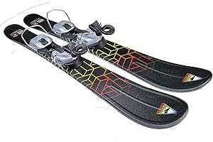 GPO Snowblade Hot Stamp | Mini-Sci con Attacco GC-201 | Lunghezza 99 cm | Big-Foot-Ski per Uomo e Donna
