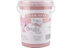Amelie Prager 1000-09 Vernice a Gesso, Rosa Vintage, 1 l