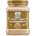 Nutri Cravers Poppy Seeds 100g | Indian Posto Dana | Khus Khus Posto | Whole Khus Khus | Posto Dana | Khas Khas | 100% Pure 100g Jar Pack (100gm)