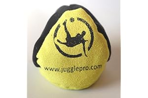 ‎JUGGLE PRO Juggle Pro Footbag Hacky Sack 32 Panel – Precision – Hacky Sack Ball aus Ultra Suede (Amara), Gefüllt mit EPS-Kunststoffpaletten, Verstärkt Handgenäht