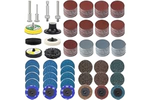 GIAK Schleifscheiben Set Schleifscheiben (Auto Polier Set 54 STK)