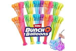 Bunch O Balloons Tropical Party 330+ Schnell zu füllende, selbstverschließende Wasserballons (10er Pack)