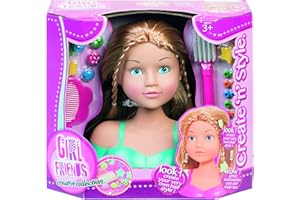 Wdk Partner - 32303 - Têtes à coiffer/Accessoires, Noir