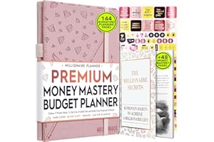 FREEDOM MASTERY Millionaire Budget, Wealth Book and Financial Planner - A 12 Month Journey Creating Success Habits to Financial Freedom