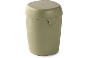 Snips Porta Yogurt Refrigerato, Contenitore per Merende e Pappe, 0,5 L,10 x 9 x 13 cm, Verde, Coperchio con Chiusura di Sicurezza