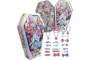 JOY TOY Monster High calendario d'avvento con gioielli e accessori per capelli 21x7x34 cm
