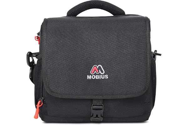 MOBIUS Everyday DSLR/SLR Sling Bag for Camera with Rain Cover 100% Waterproof Bag with Adjustable Shoulder Strap Suitable for DSLR Camera with Lens and One Extra Lens