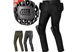 ‎SHIMA SHIMA Giro 2.0 Motorradhose Damen und Herren mit 4 Airforce Protektoren und Aramid Hose Jeans Cargo