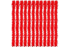 JoliJour Boa Plumes 2m Boas de Plumes,12 Pièces Boa en Plumes,Boa en Plumes pour Travaux Manuels,Femme Enfant Carnaval étole Costume de Fête Châle Plume,Plumes de Dinde,Boa pour Bricolage pour Fête