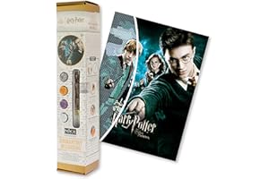 DIAMANTINY Harry Potter – Wizarding Art Medium Zakon Feniksa – Zestaw tworzy mozaikę, Aktywność Crystal Art, Diamond Malowanie, 1 Płótno 30 x 40 cm, Multicolor, 21064