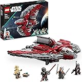 LEGO Star Wars Shuttle Jedi T-6 di Ahsoka Tano, Astronave Giocattolo da Costruire con 4 Minifigure Incluse Sabine Wren e Marr