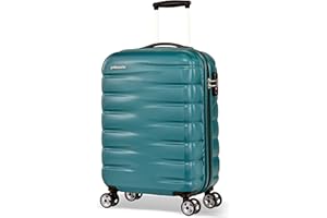 Probeetle by Eminent Voyager VII twardy bagaż, super lekki, odporny na zarysowania, 4 ciche kółka, zamek TSA, Petrol, S (55cm - 40L) (2.0 Generation), Walizka