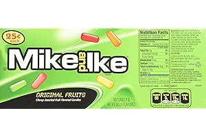 MIKE & IKE Mike and Ike Original Fruits (1 Box of 24 - .78oz Individual Packs)