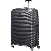 Samsonite Lite-Shock Cabin Trolley Case, 69 cm | Black, hard case, with Curv material, shock-absorbing shell and recycled mat
