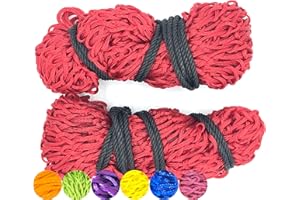 B LIVING 2 X Hay Net For Horses Multipack - Daisy Equestrian Net Bag With Extra Strong Mesh Holes For Greedy Horses.Horse Accessories Haynet For Haylage & Soak Hay Bale