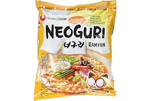NONGSHIM Nong Shim Neoguri Seafood & Mild Ramyun - 20 x 120g