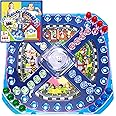 Dedimi Pop n Dash Race Board Game for kids - Includes 6 spare pieces - Racing and Chasing to Base Game - Pop n Dash Family Fun Games Trivial Pursuit