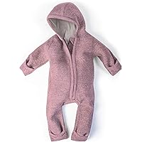 Ehrenkind Walkoverall Baby - Natuurlijke Scheerwol, Met Ritssluiting, Diverse Maten