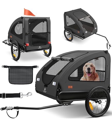 Kit De Conversion Pour Remorque Vélo Chien Trixie – Poussette Jogger Tout Terrain