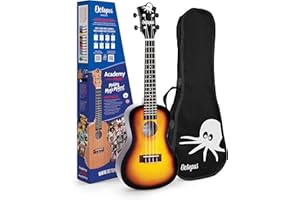 Octopus concert ukulele in old violin burst, UK215C-OVB