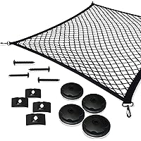 LIVIX Kofferraumnetz in Premium Qualität I Kofferraum Organizer für einen sicheren Kofferraum [Verbessertes Konzept] I…