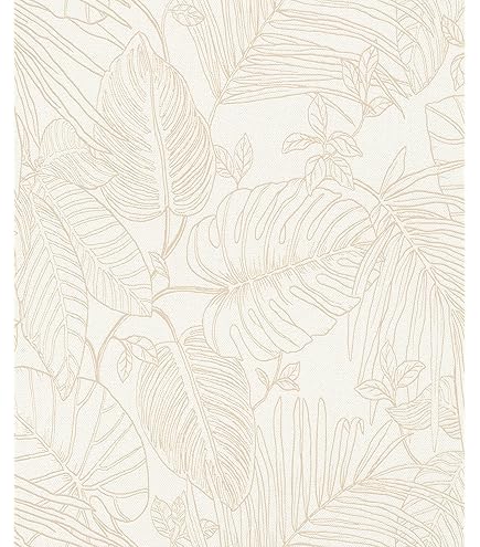 LINNENLOOK BEHANG | Basic - zacht beige - A.S. Création Desert Lodge