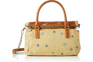 Desigual Fabric Hand Bag, Borsa a Mano Donna, Taglia Unica