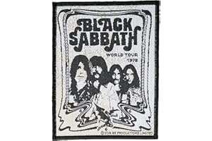 Black Sabbath Écusson tissé et sous licence
