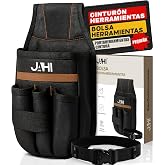 Belt Tools Electrician Tool Bag Small Waist | Taliz Professional Tool Holder, 6 Pockets, Holster, Waist Bag Work, Kangaroo, S