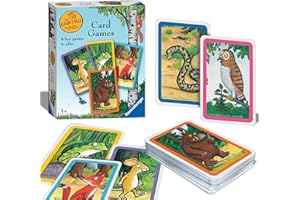 Ravensburger The Gruffalo Card Game for Kids Age 3 Years and Up - For Different Family Games Snap, Happy Families, Swap or Pairs