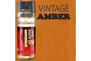 NORTHWEST GUITARS Vintage Amber Nitrocellulose Guitar Paint/Lacquer Aerosol - 400ml