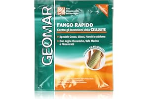 Geomar - Fango Rapido Monodose, contro gli Inestetismi della Cellulite - 80 ml, 1