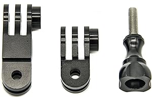 PROtastic® Verde Aluminio 3 Way Pivot Arm para GoPro Hero, SJCAM, Yi cámaras