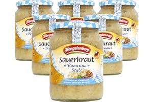 SATOHA Hengstenberg Sauerkraut 680 g (Pack of 6)