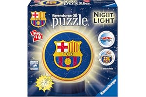 Ravensburger 11166 National Soccer Club 3D Puzzle Barcelona FC Nachtlicht, bunt
