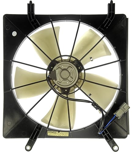 Right A/C Radiator Cooling Fan For 2008-2012 Honda Accord 2009-2013 Acura TSX